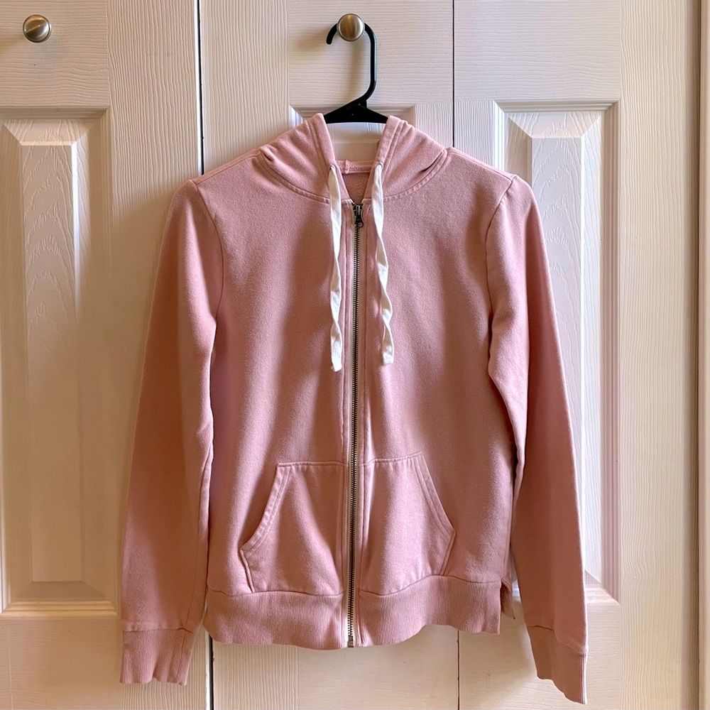 Flirtitude: Active Pink Zip-Up Hoodie